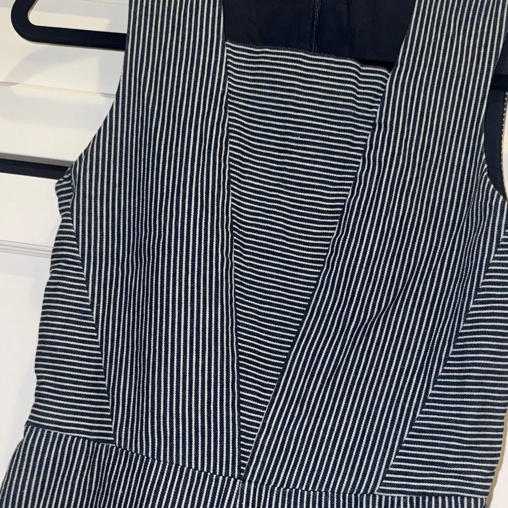 Kate Spade Navy and White Striped Dress